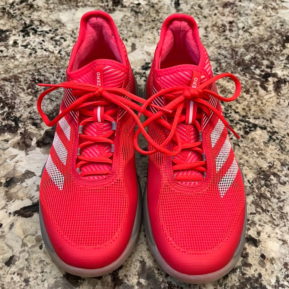 Adidas ubersonic tennis shoes . Worn once